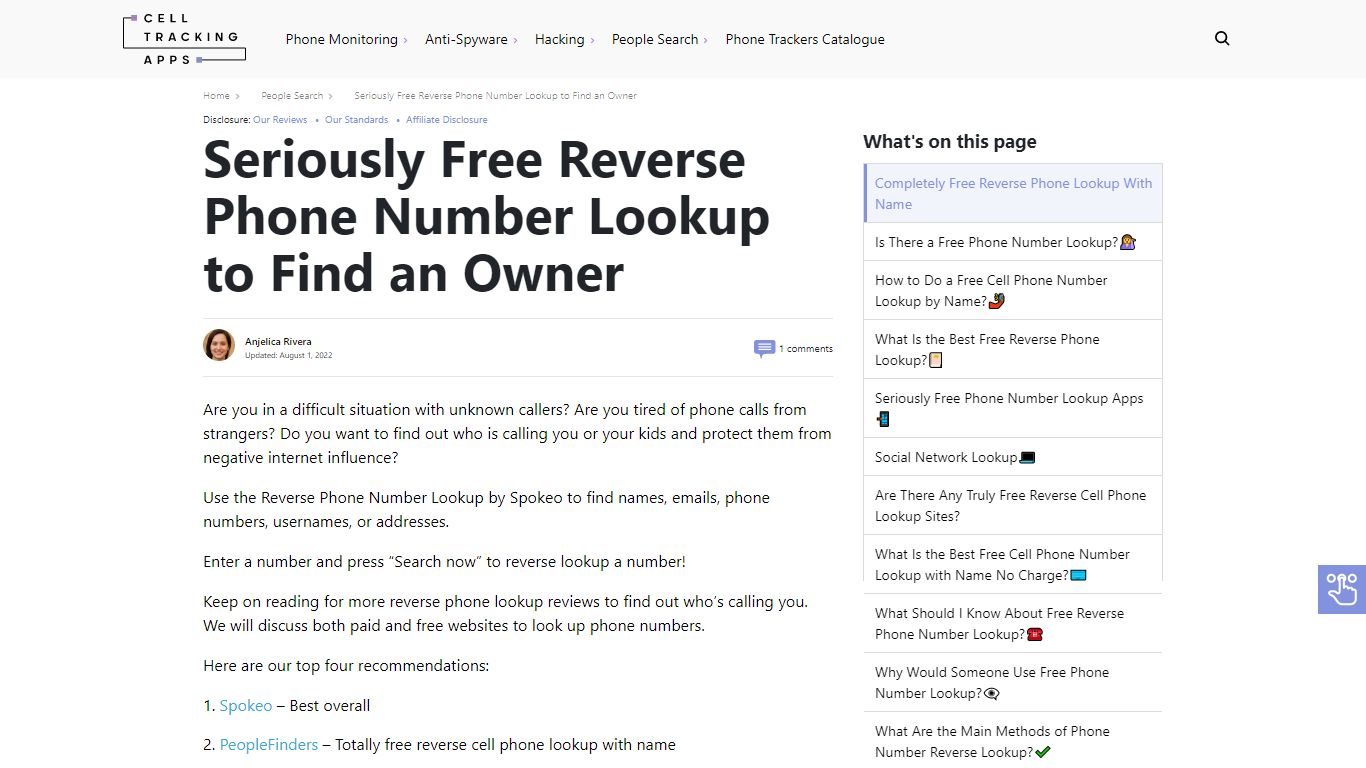 Seriously Free Reverse Phone Number Lookup | Search Any Number